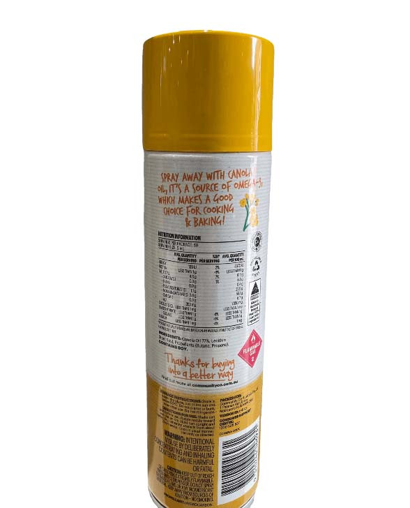 Community co. Canola cooking spray 400g