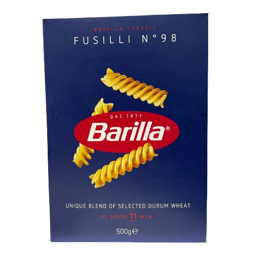 Barilla fusilli 500g