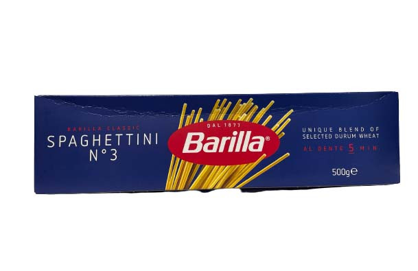 Barilla spaghettini no.3 500g