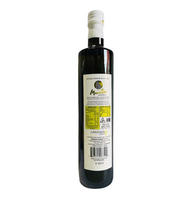 Maniatiko extra virgin olive oil 750ml