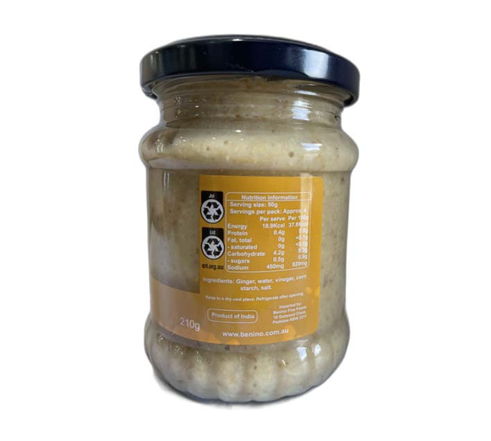 Benino Ginger Paste 210g