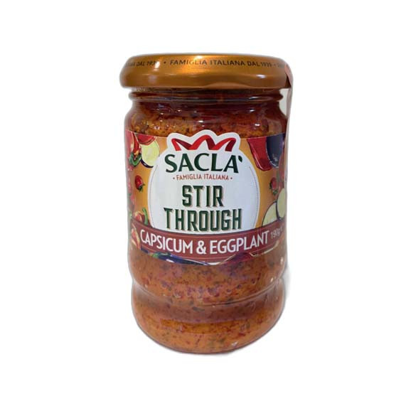 Sacla Stir Through  Capsicum & Eggplant 190g