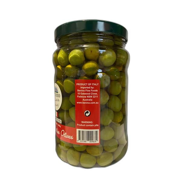 Benini green sicilian olives