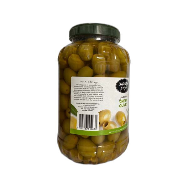 Garden fresh stuffed green olives