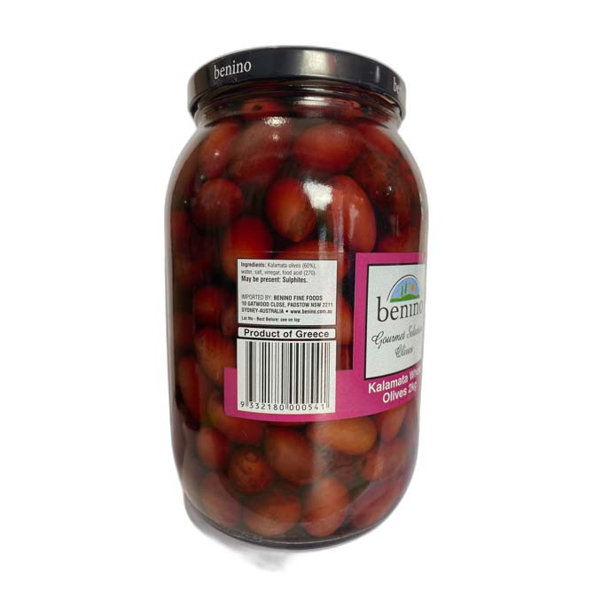 Benino kalamata whole olives 2KG