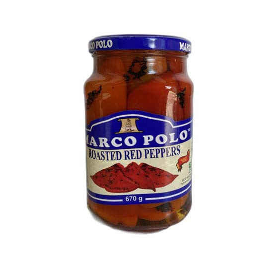 Marcopolo poasted red peppers 670G