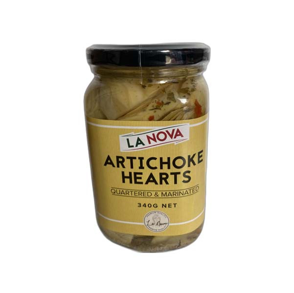 La nova artichoke hearts 340G