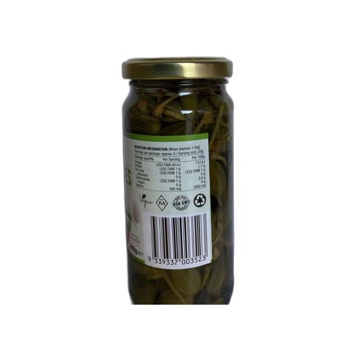 Chef's Choice Caperberries small in vinegar 240g