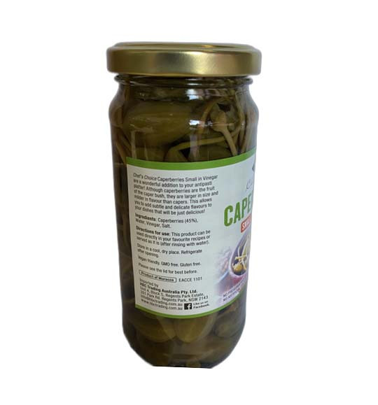 Chef's Choice Caperberries small in vinegar 240g