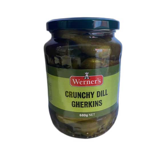 Werners Crunchy Dill Gerkins