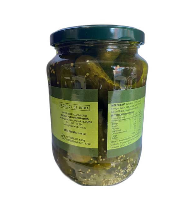 Werners Sweet & Sour Gherkins