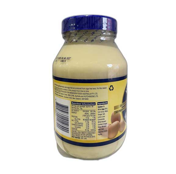 S&W WHOLE EGG Mayonnaise