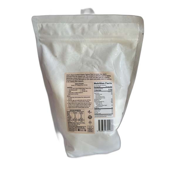 Chef's Choice Certified Organic Tapioca Flour 500g