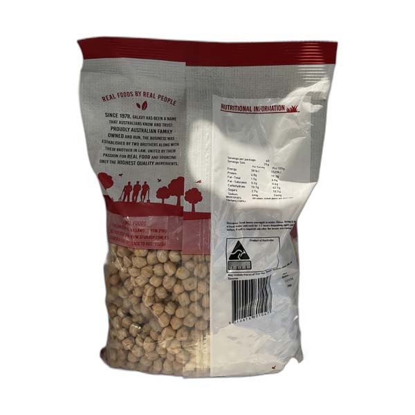 Galaxy Foods Raw Chickpeas 1KG