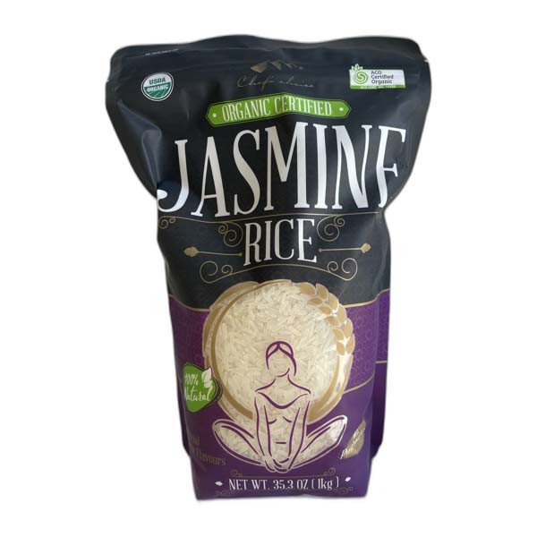 Chef's Choice Organic Jasmine Rice 1kg