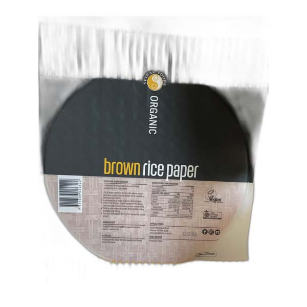 Organic Brown Rice Paper