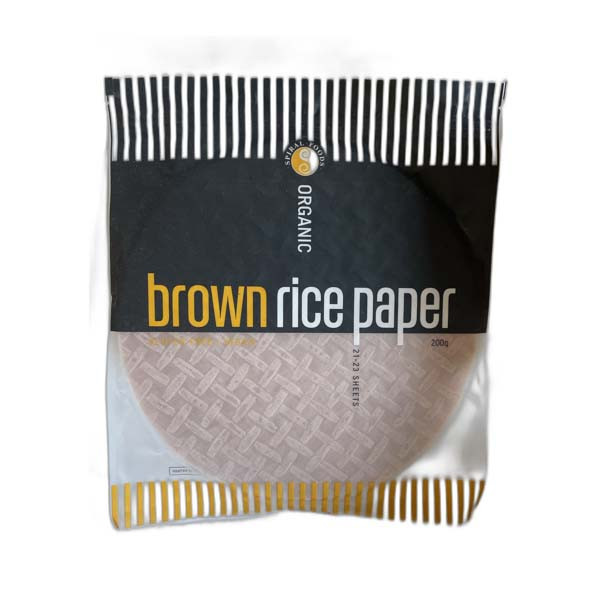 Organic Brown Rice Paper