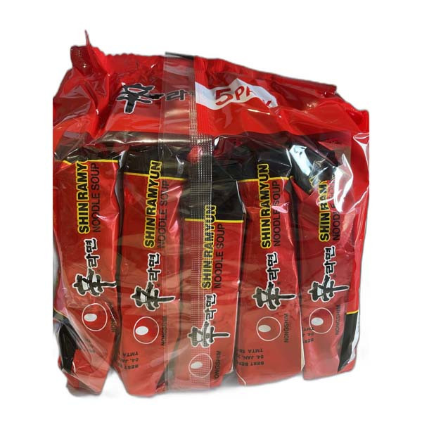 Nongshim Noodle Soup600g (120g x5packs)