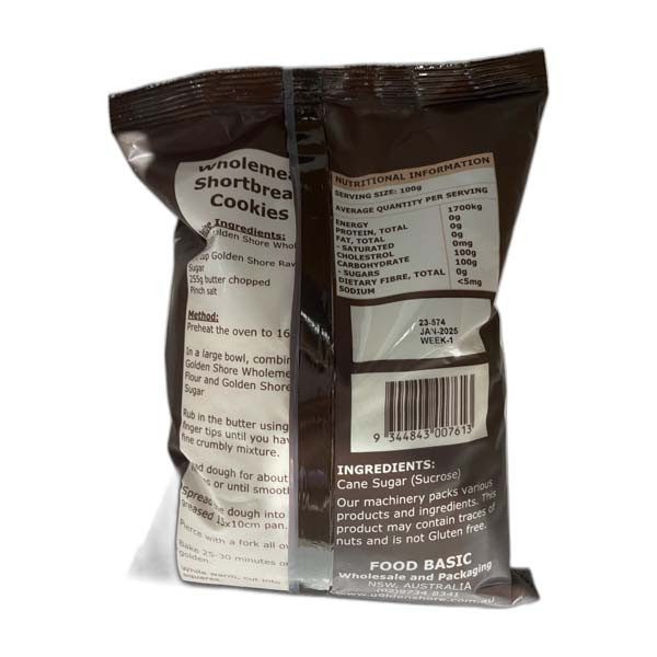 Golden Shore Raw Sugar 1kg