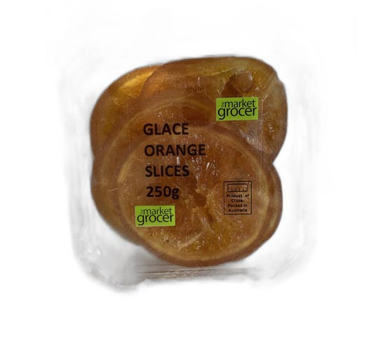 Market Grocer Glace Orange Sliced