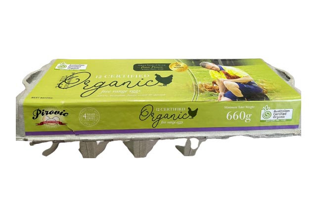 Pir Certified Organic Eggs