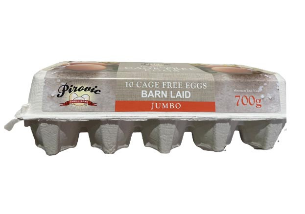 10 Jumbo Cage Free Eggs