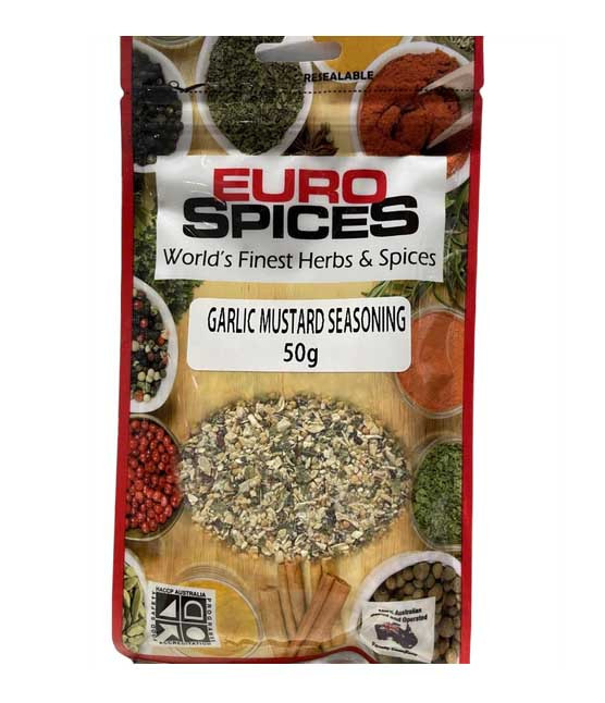 Euro Spiced Garlic Mustard Seasoning