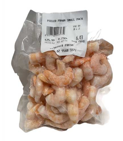 Peeled Prawn Small Pack