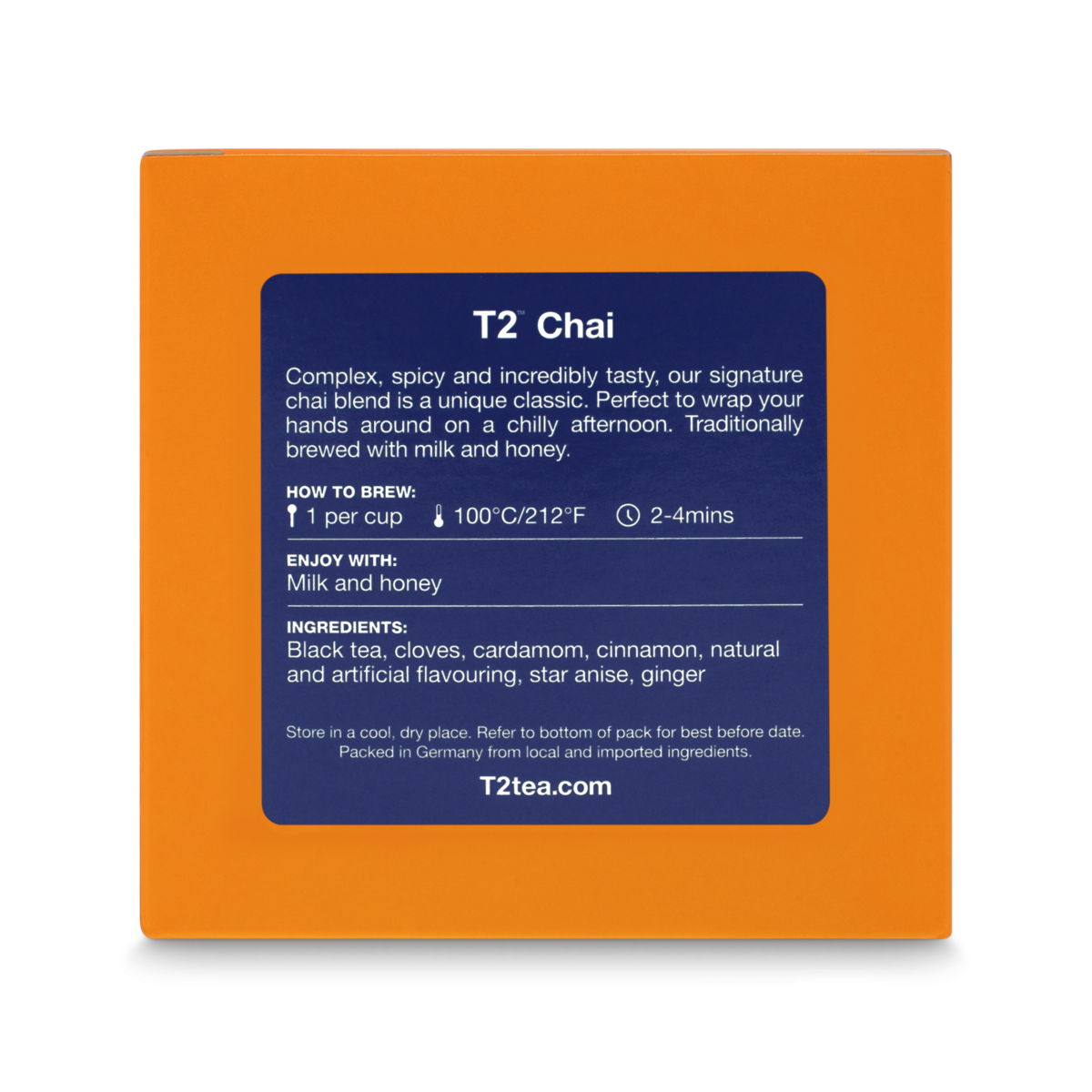 T2 Chai Loose Leaf Gift Cube 50g