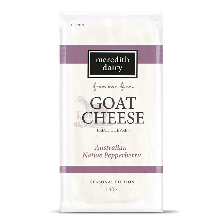 Meredith dairy goat cheese Australian Native Pepper berry 150g