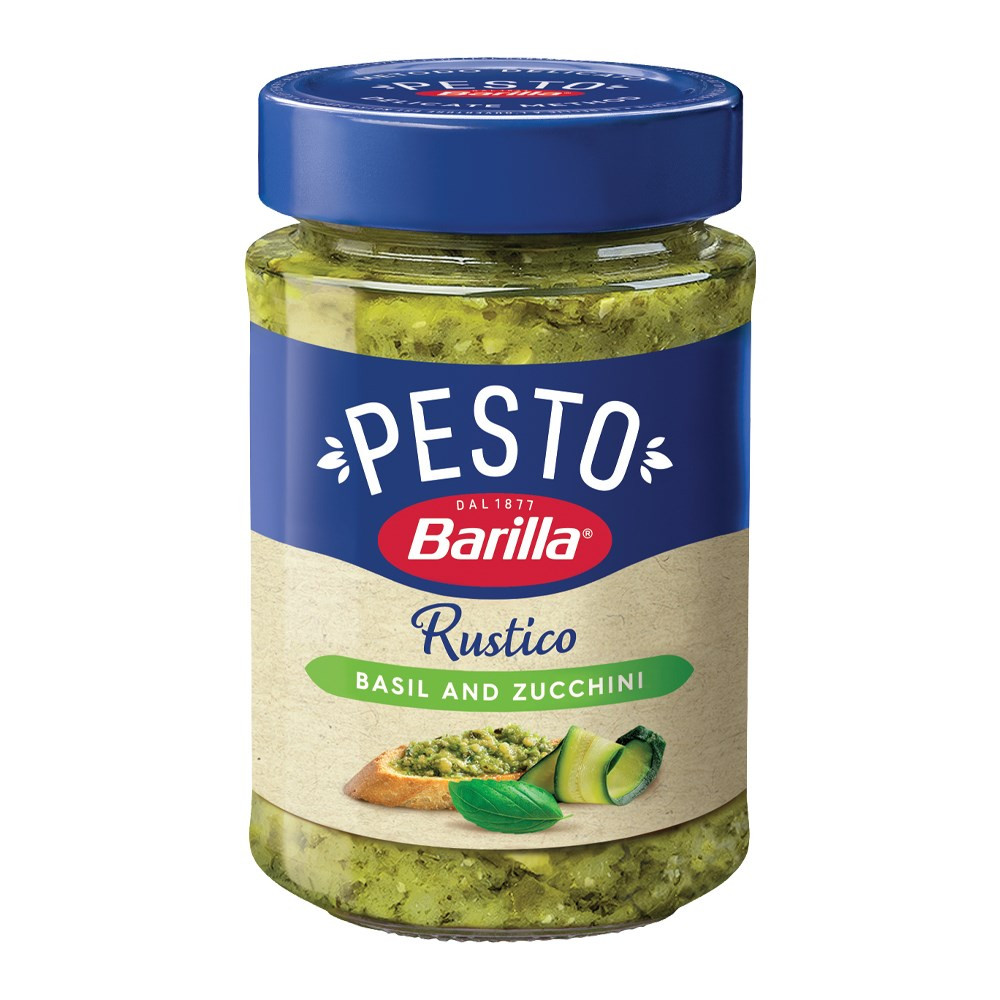 BARILLA PESTO RUSTICO BASIL & ZUCCHINI 200g