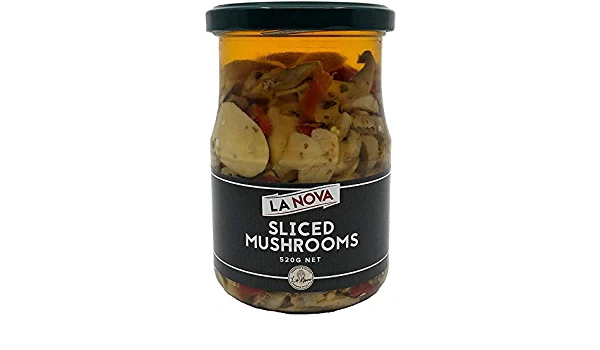 La Nova Mushrooms Sliced 520g