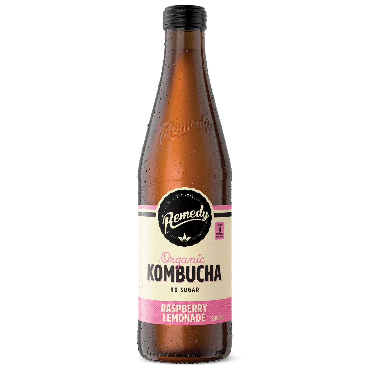 REMEDY KOMBUCHA RASPBERRY LEMONADE 330ml