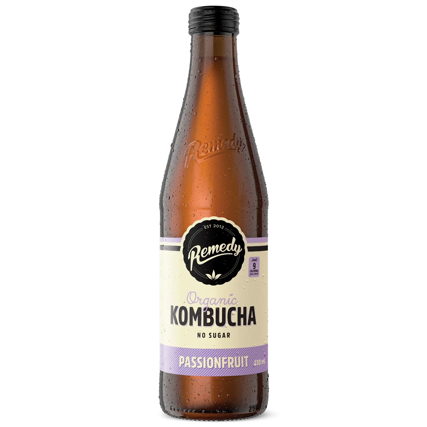 REMEDY KOMBUCHA PASSIONFRUIT 330ml