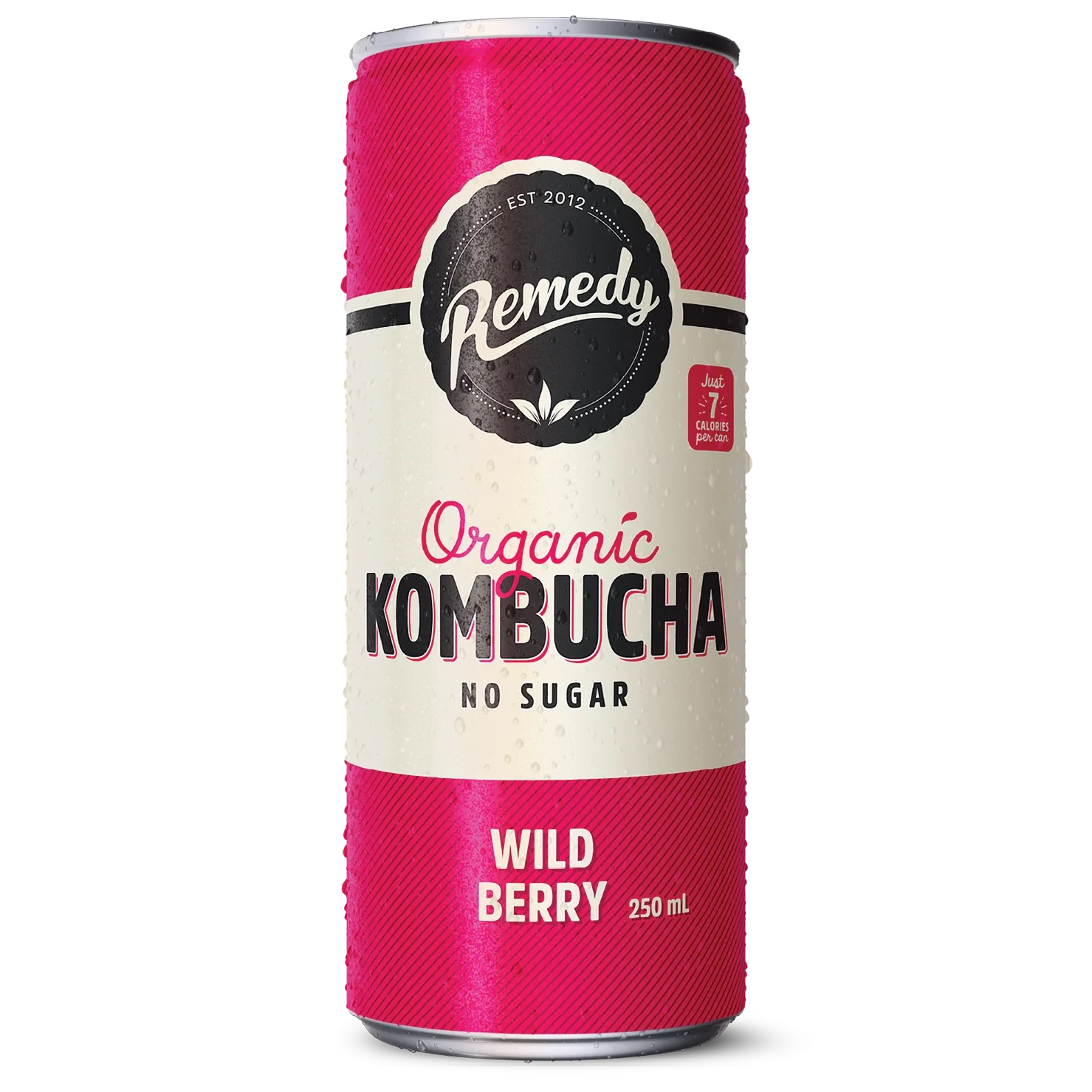 REMEDY KOMBUCHA WILD BERRY 250ml x 4 pack