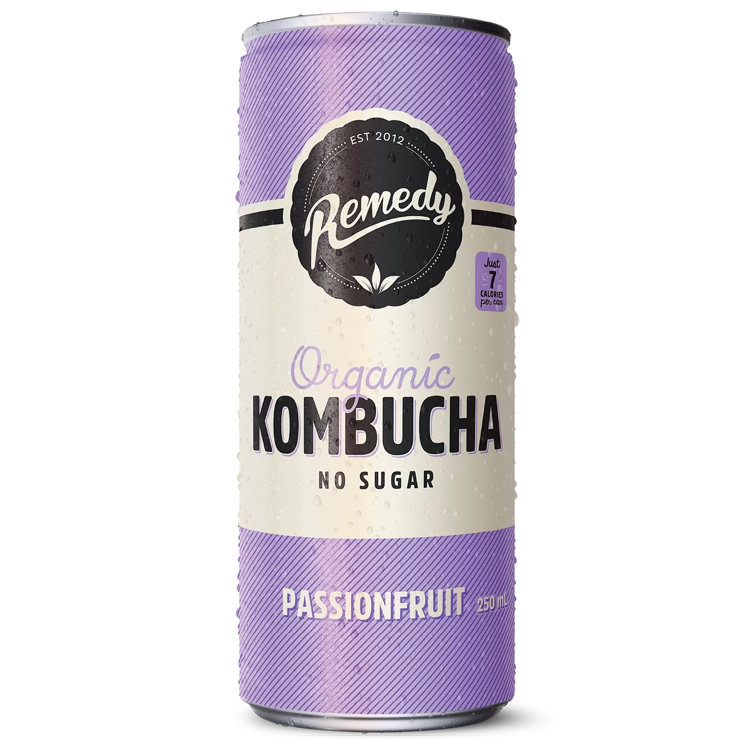 REMEDY KOMBUCHA PASSIONFRUIT 4 x 250ml