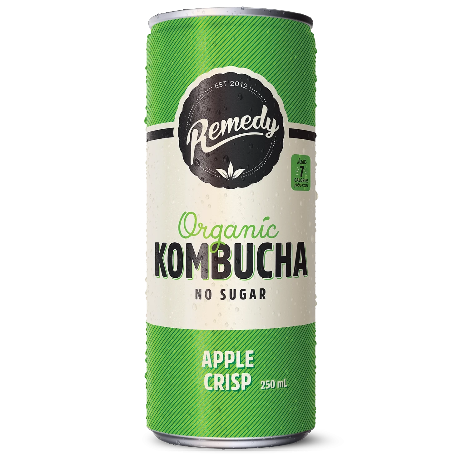 REMEDY KOMBUCHA APPLE CRISP 250ml x 4pack