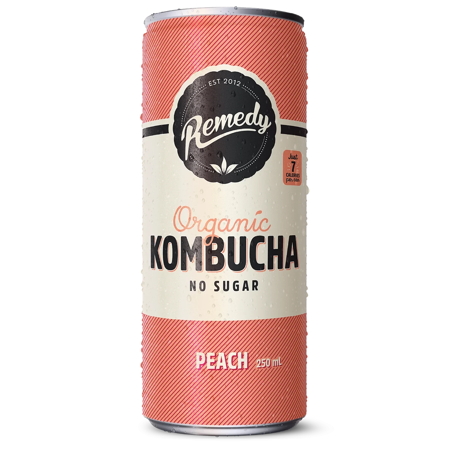 REMEDY KOMBUCHA PEACH 250ml x 4pack