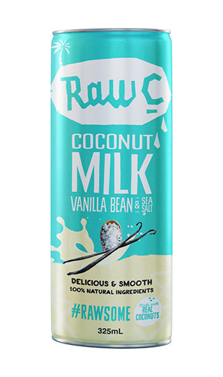 VANILLA BEAN & SEA SALT COCONUT MILK 325ml