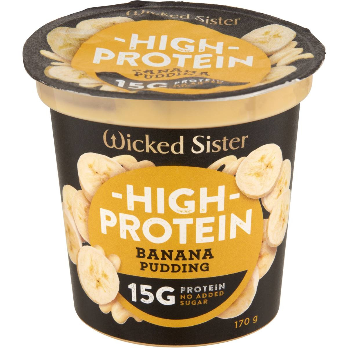 Wicked Sister High Protein Banana Pudding 170g