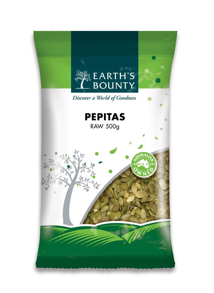 Earth's Bounty PEPITA KERNELS 500G