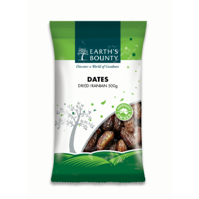 Earth's Bounty DATES DRIED IRANIAN 500G