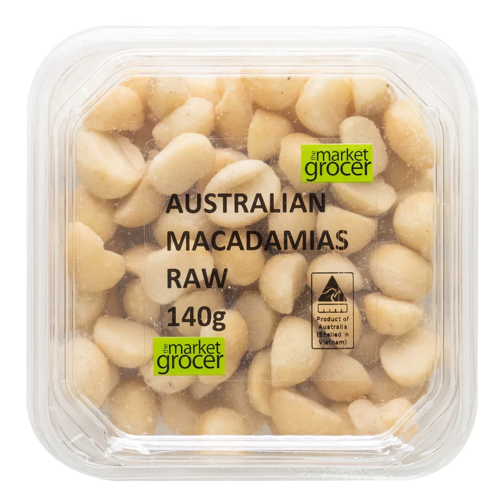 THE MARKET GROCER MACADAMIA RAW 140G