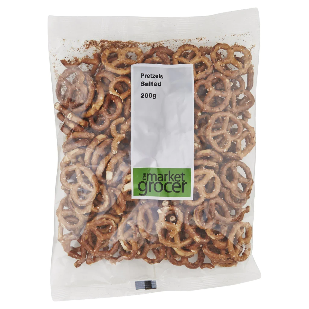 THE MARKET GROCER PRETZELS SALTED 200G