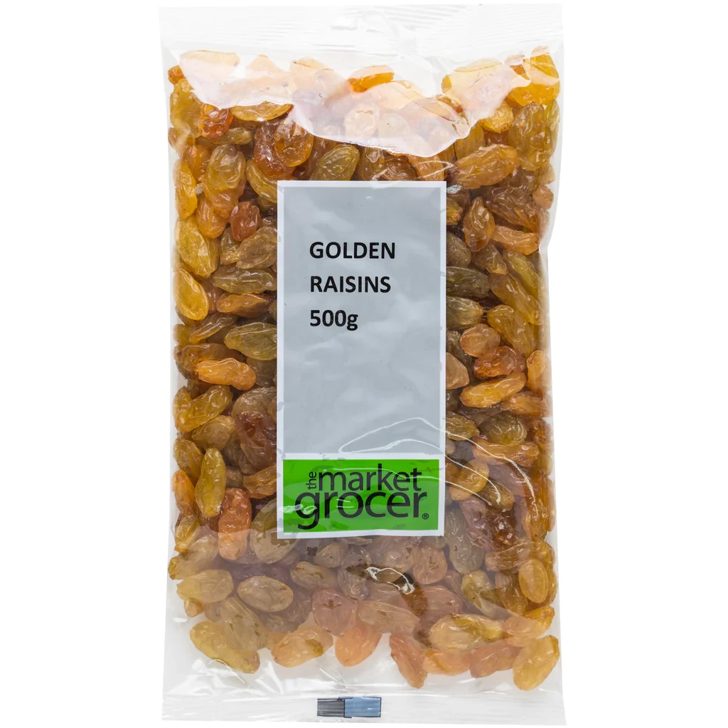 THE MARKET GROCER RAISINS GOLDEN 500G