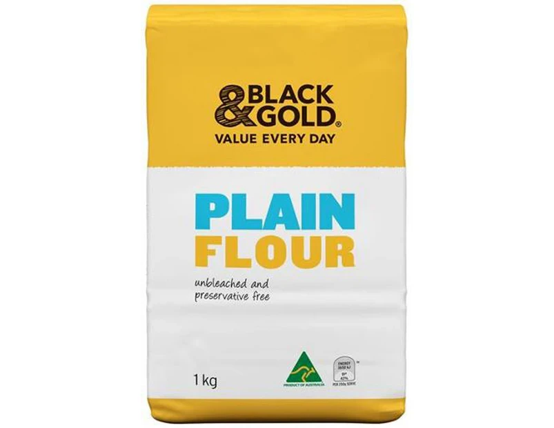 Black & Gold Plain Flour 1kg