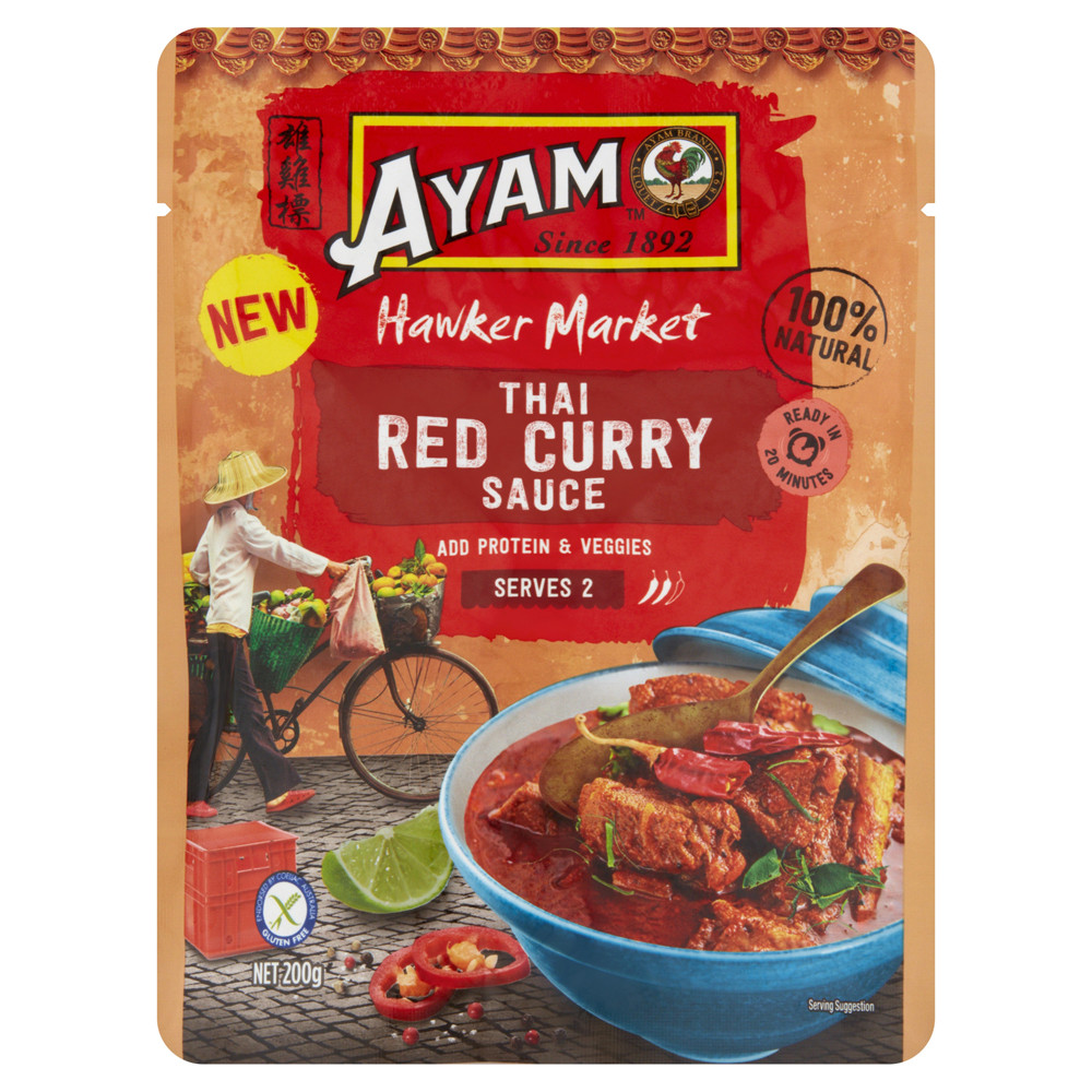 Ayam Thai Red Curry Sauce 200g